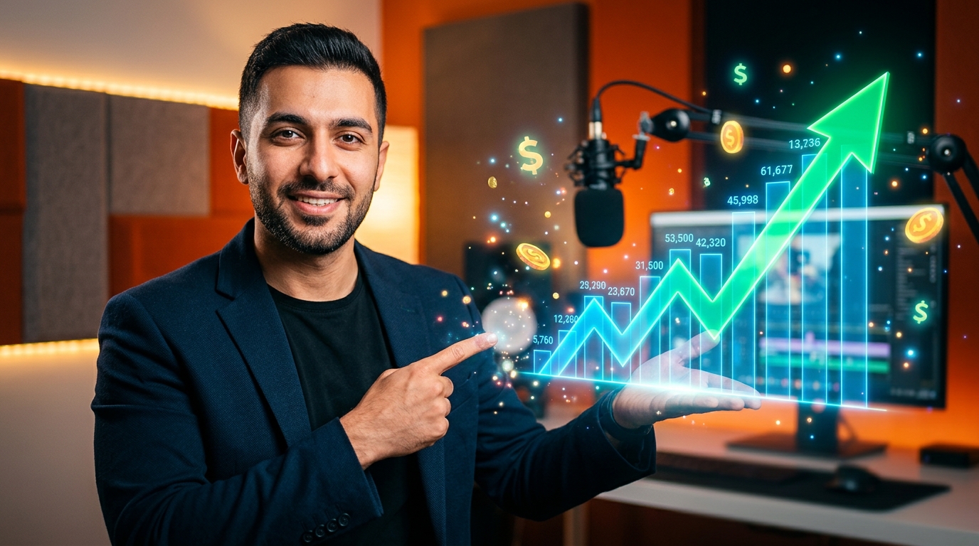 با این 6 تکینک درآمد از یوتیوب را به طور طبیعی ۴ تا ۵ بار بسازید