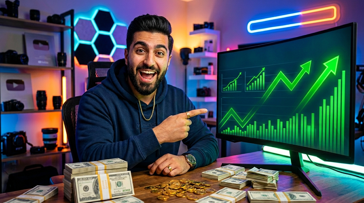 چگونه با یوتیوب به درآمد ماهیانه ۱۰۰۰ دلار برسیم؟