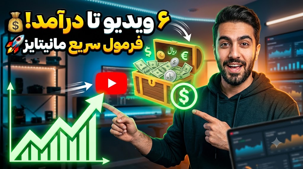 ۶ ویدیویی که کانال یوتیوب شما را به درآمد می‌رساند