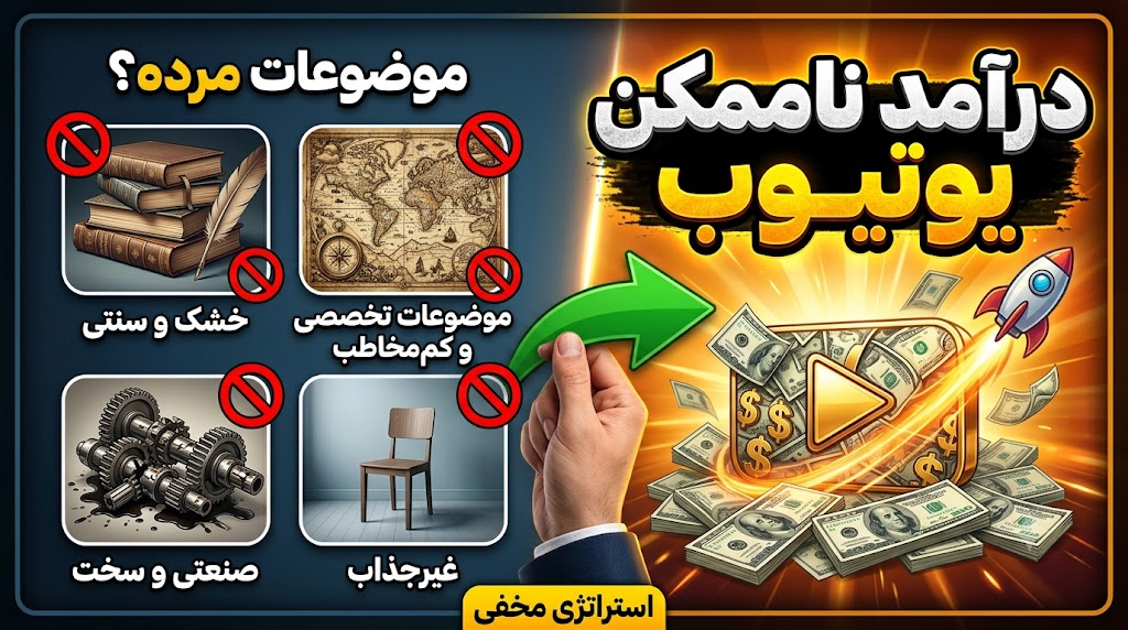 کسب درآمد از یوتیوب برای این 4 دسته ممکن نیست