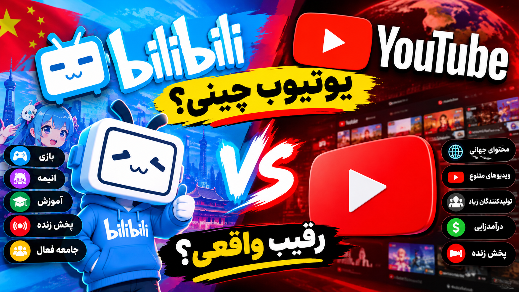 Bilibili؛ یوتیوب چینی؟